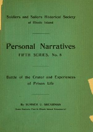 [Gutenberg 47778] • Battle of the Crater; and Experiences of Prison Life